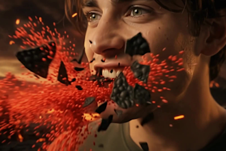 design a 3d cgi commercial with vfx and dynamic motion graphics