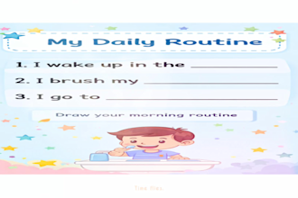 create kids worksheets for preschool and kindergarten