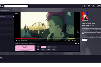 build an anime streaming website