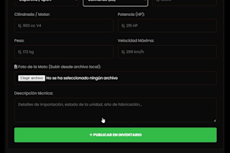 creacion de portales web con acceso a apis