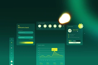 create saas app promo ai video animation, software explainer website demo video