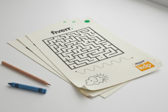design KDP book interiors, activity books and product mockups