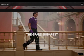 create ai website hero video, landing page header video, animated web banner,gif