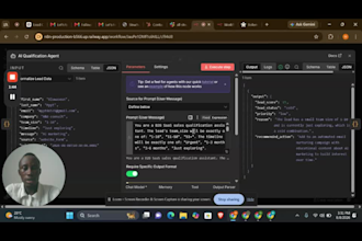 build an ai lead capture and CRM automation with n8n