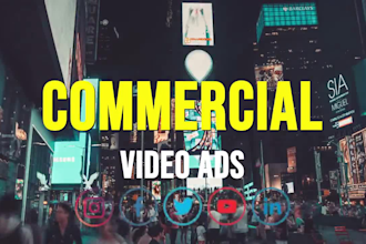 create commercial video or explainer marketing video ads