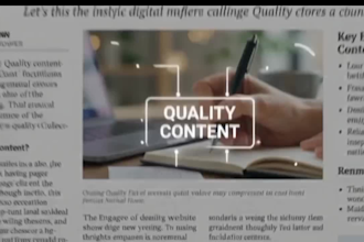 create original and compelling written high quality content