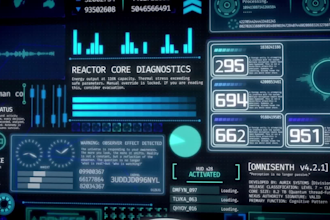 design advanced hud systems and cinematic UI motion for film and tech