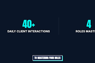 be your VA for weekly, monthly reports and PPT