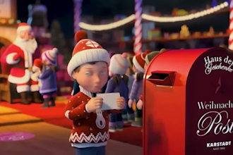 make amazing christmas animation video