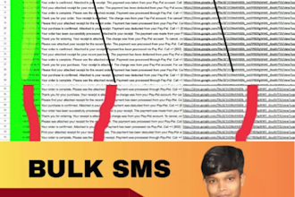 do bulk SMS marketing and fast SMS blast campaigns