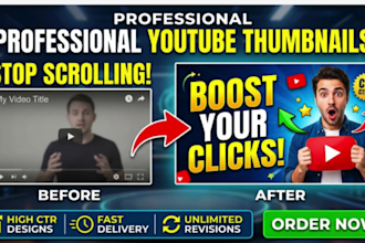 create pro youtube thumbnails