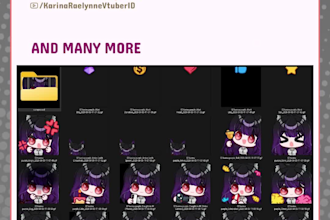 make animated GIF vtuber emote