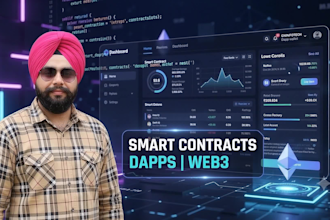 develop blockchain applications, smart contracts, and dapps