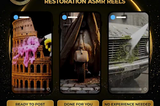 viral ai rust restoration asmr reels