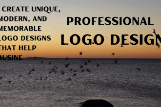 design custom brand logo with unique style