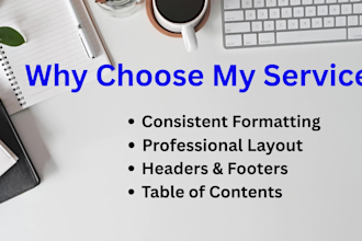 professionally format words documents