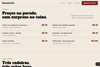 create a website for your restaurant cafe or local business