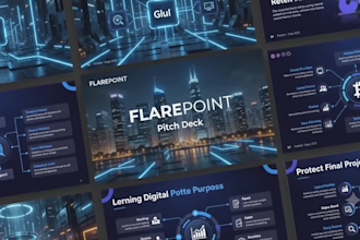 design professional powerpoint presentation pitch deck and PPT