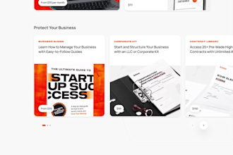 immersive 3d animated website, 3d landing page, 3d animation for website