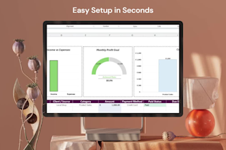 create a custom excel financial tracker for small businesses