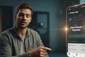 create mobile app ads video spokesperson app walkthrough app explainer video