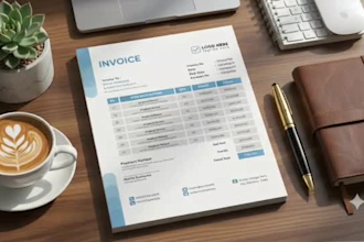do editable invoice template letterhead businessform quotation in word excel pdf