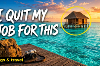 design custom youtube thumbnails for gaming, finance, vlog and tech