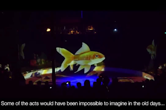 create 3d logo hologram fan videos and holographic 3d animations