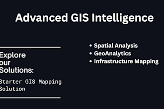 build interactive gis maps and geospatial analysis