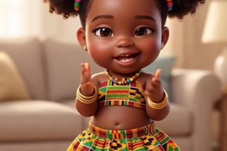 create a viral cute ai dancing baby video, ai baby video to promote your music