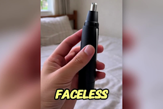 create professional high converting faceless ai ugc ads
