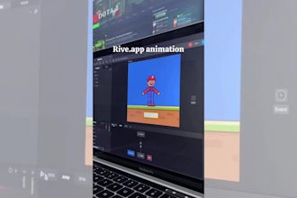create interactive rive animation for your website and app