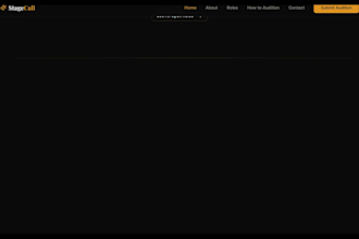 build a modern website with cinematic UI and dashboard