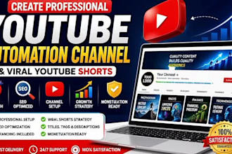 create a youtube automation channel and viral shorts