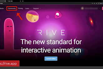 design and animate custom characters in rive and
