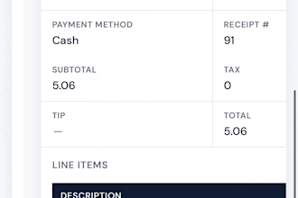 convert your receipts and invoices into excel or quickbooks CSV