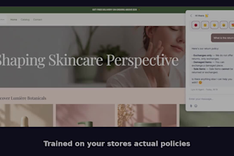 set up a powerful ai chatbot and automate cart recovery for your shopify store