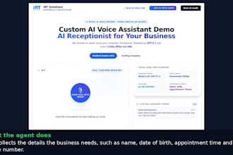 build an ai voice receptionist with retell ai