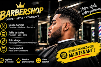 design a profesional poster or flyer for your business