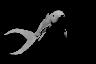 create a custom graphic, animation, or model