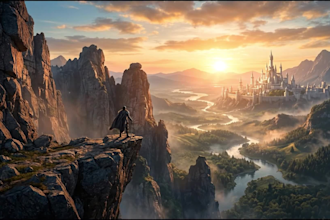 create a cinematic ai book trailer with epic fight scenes