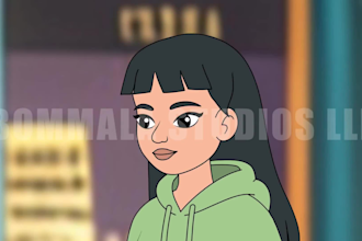 create 2d professional cut out animation in toon boom harmony