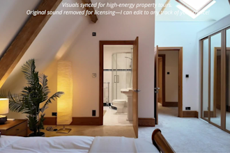 create viral real estate reels with cinematic speed ramps