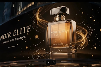 create 3d billboard animation and led screen video ads