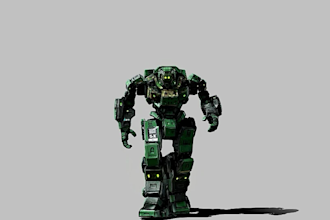 create realistic 3d character animation