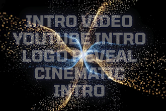 create brand new cinematic youtube intro videos