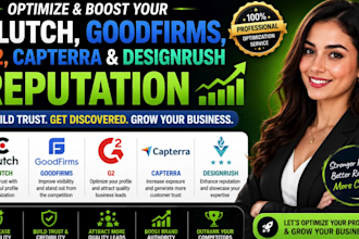 optimize clutch goodfirm g2 capterra designrush reputatation