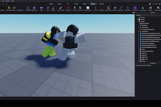 create r15 roblox animation with cutscene animation and emotes for your games