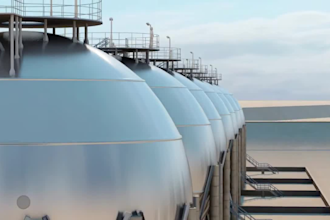 create 3d oil and gas refinery pipeline process plant industrial animation
