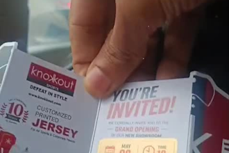 do creative invitation, promotion card